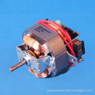 Universal AC motor with 230V/50Hz, used in hair drier